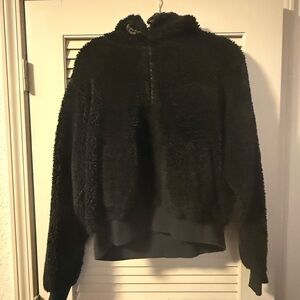 Black Lululemon Teddy Quarter Zip Jacket Size M/L